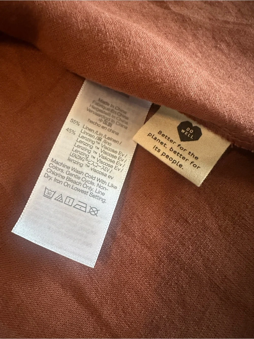 Madewell Linen-Blend Side-Button Midi Skirt - Picture 7 of 7